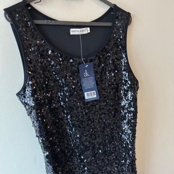 Anna Kaci Sequin Top Large - Picture 4 of 8